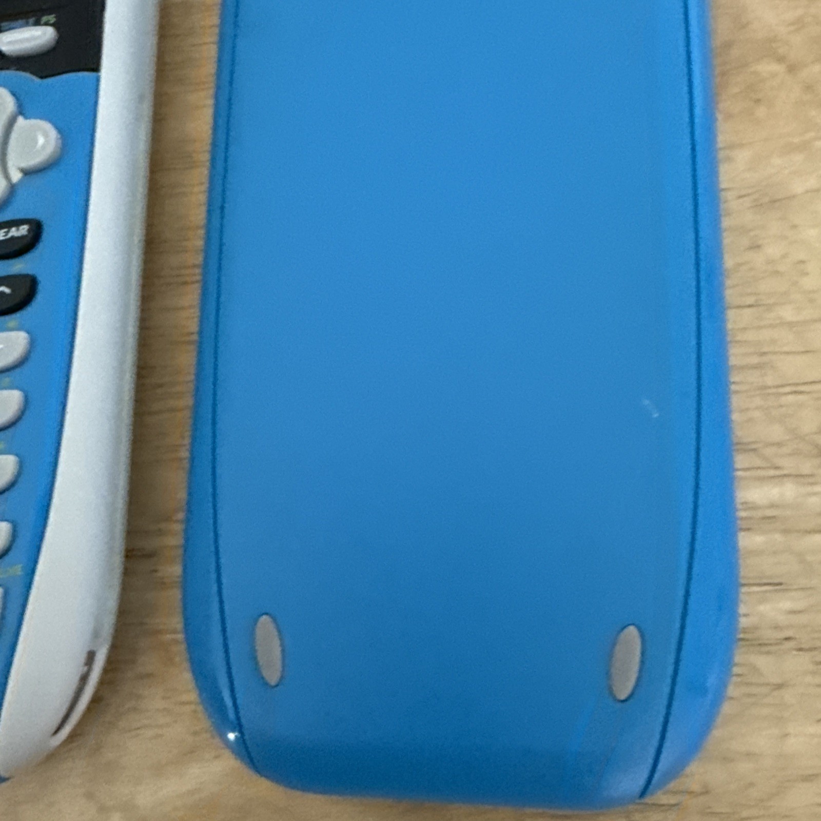 TI-84 Plus C Silver Edition Texas Instruments Calculator Blue With Cover Working