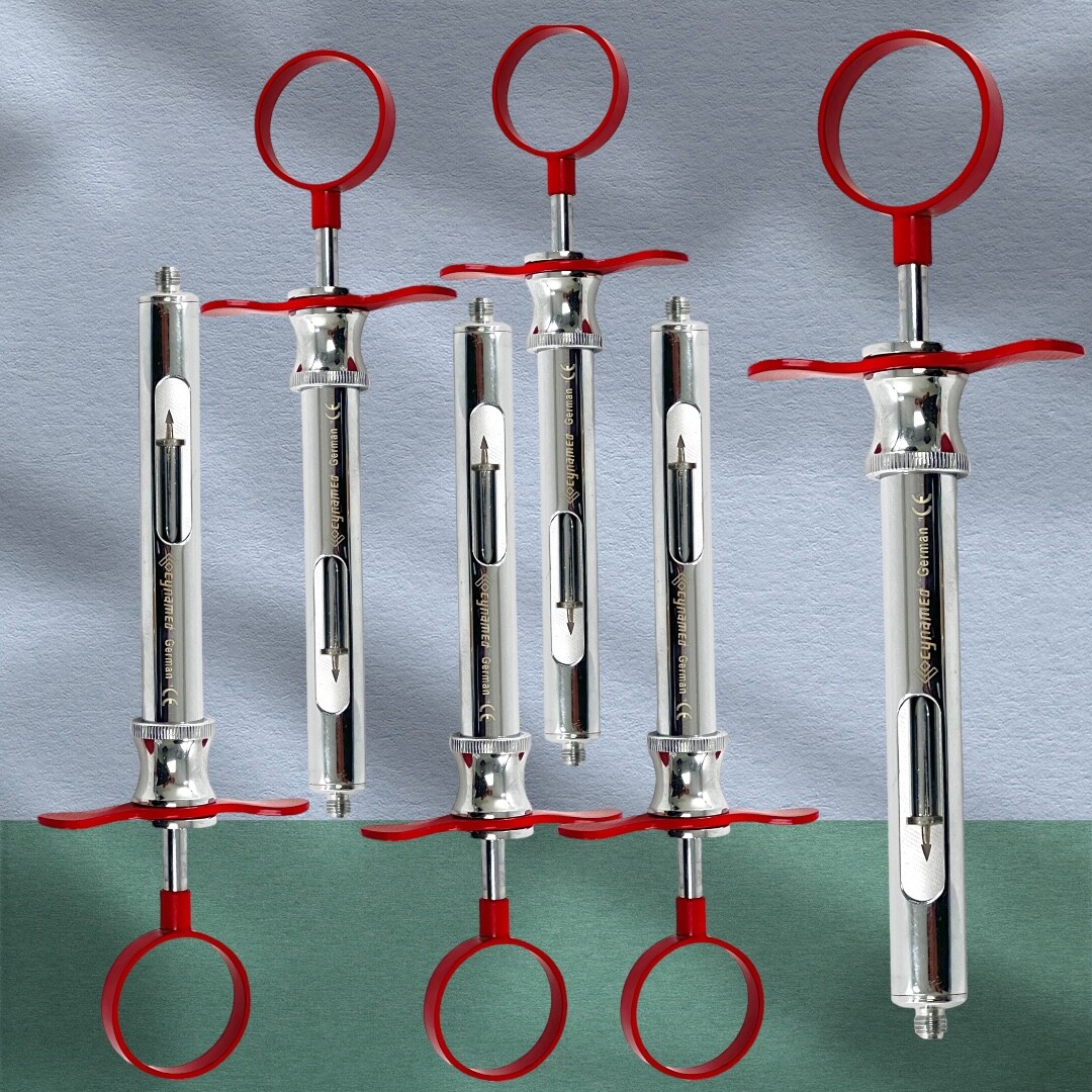 ArTLaB-TYPE C-W DENTAL ANESTHESIA SYRINGE 1.8mL PLASTIC-METAL RING PREMIUM GRADE