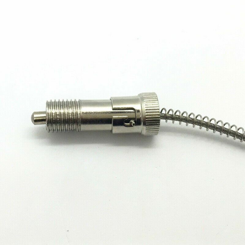 0~400℃ Compression Spring K Type PT100 Thermocouple Probe Wire Lead 1-5M 3-16ft