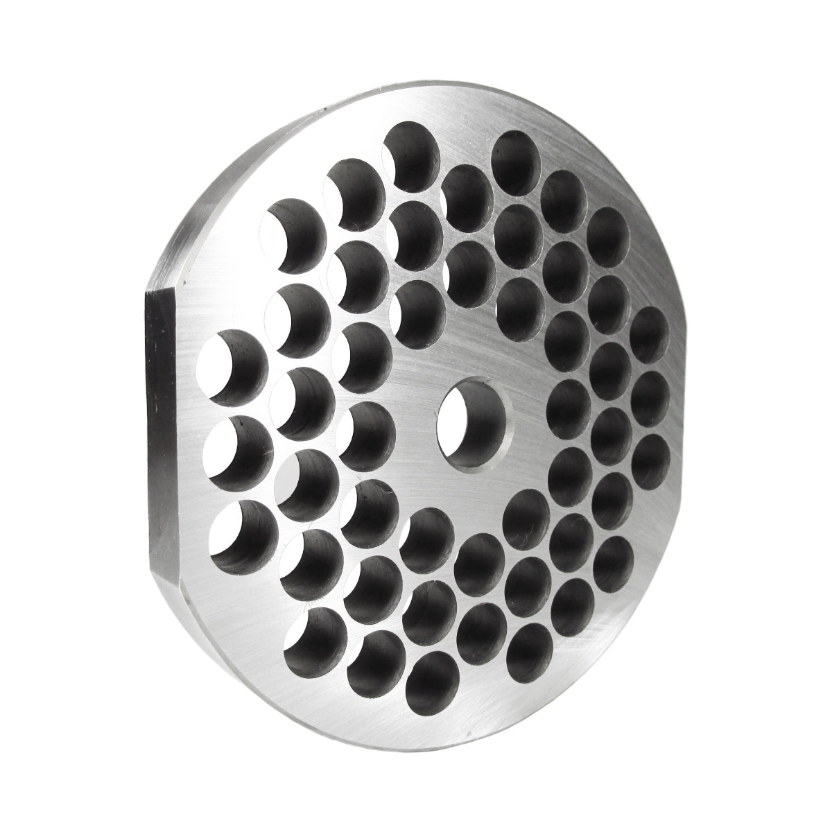 #32 Grinder plate with 3/8″ Holes and 2 Flat Edges. Fits Butcher Boy Grinders