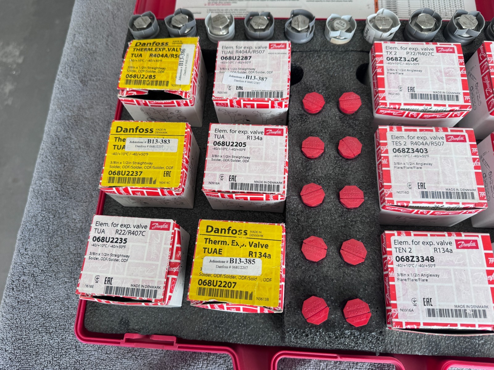 Unused – Danfoss 068U7001 Maximizer Sweat and Flare Kit Types T2/TE2/TUA/TUAE