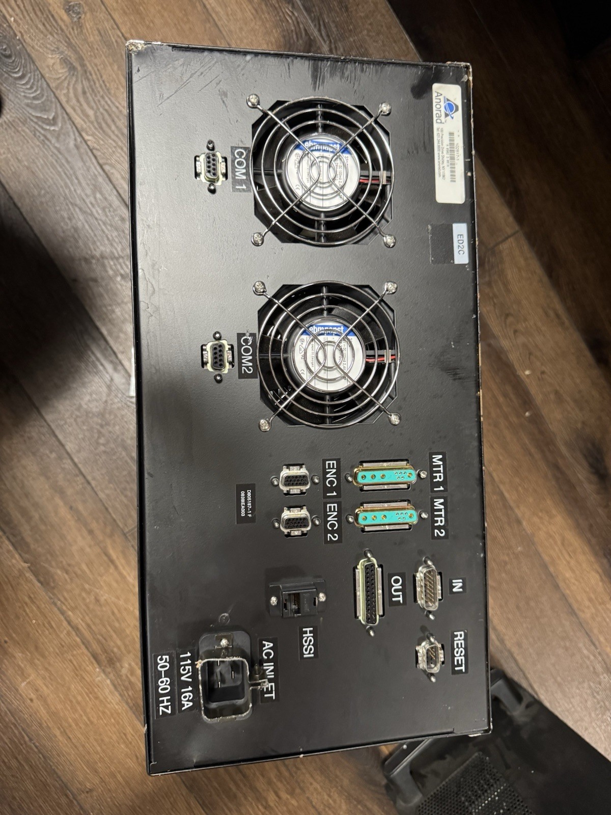 Anorad ED2C Precision Motion Controller Servo Drive – Untested – 115V