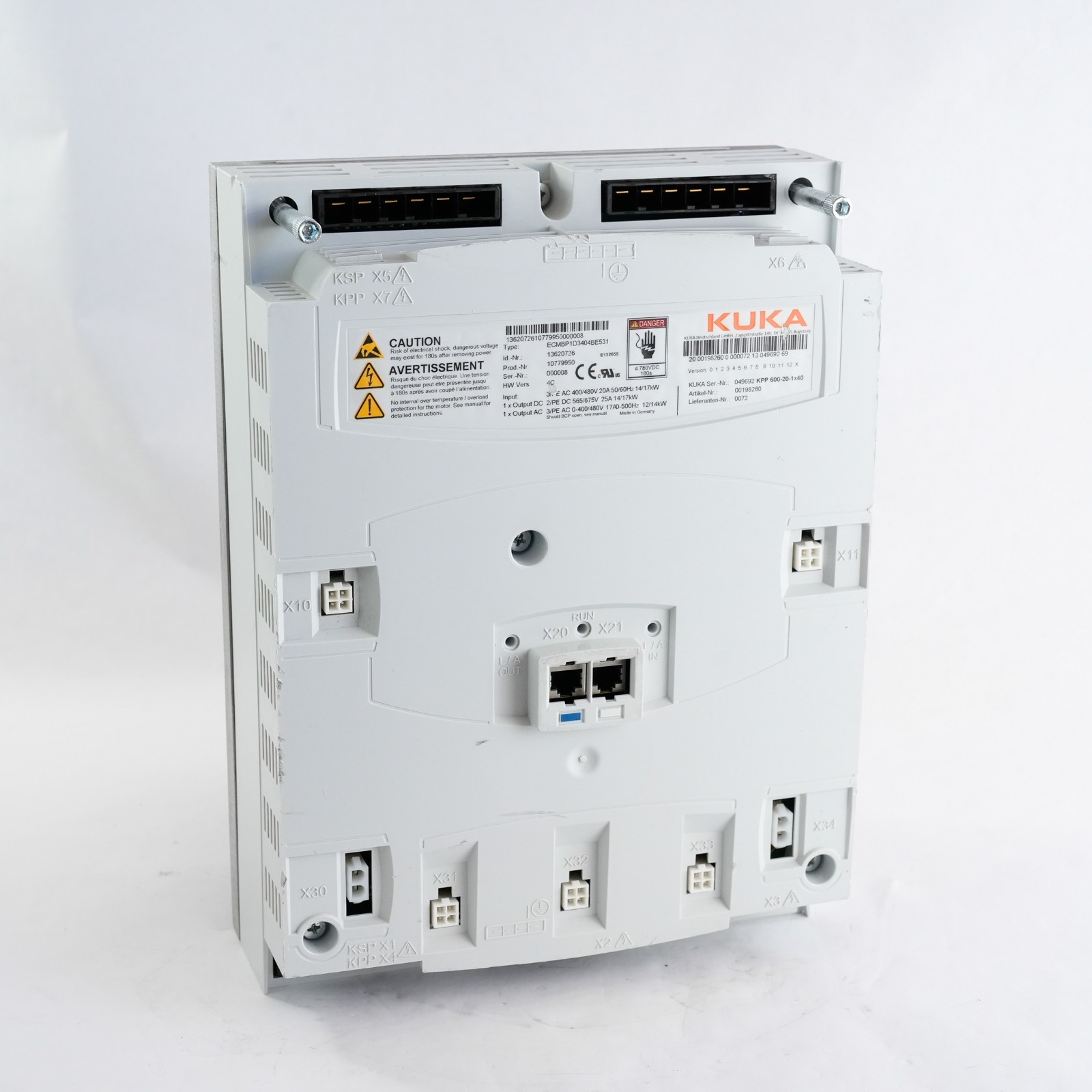 KUKA ECMBP1D3404BE531 / 049692 KPP 600-20-1×40 Power Pack Drive
