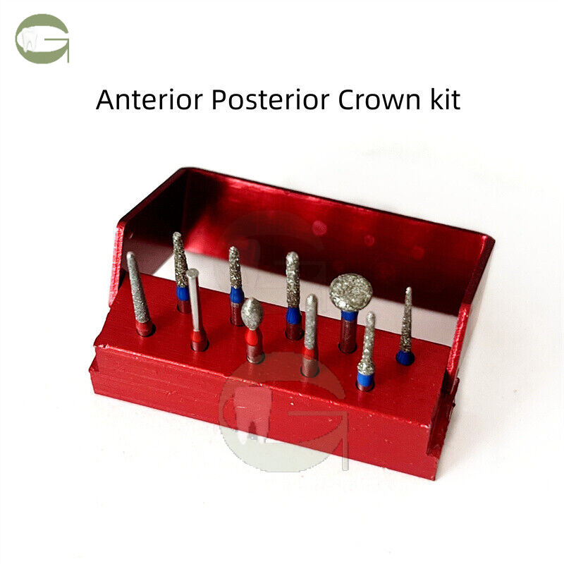 Dental Reverse Preparation/Anterior Posterior Crown Direction Burs Drill Diamond