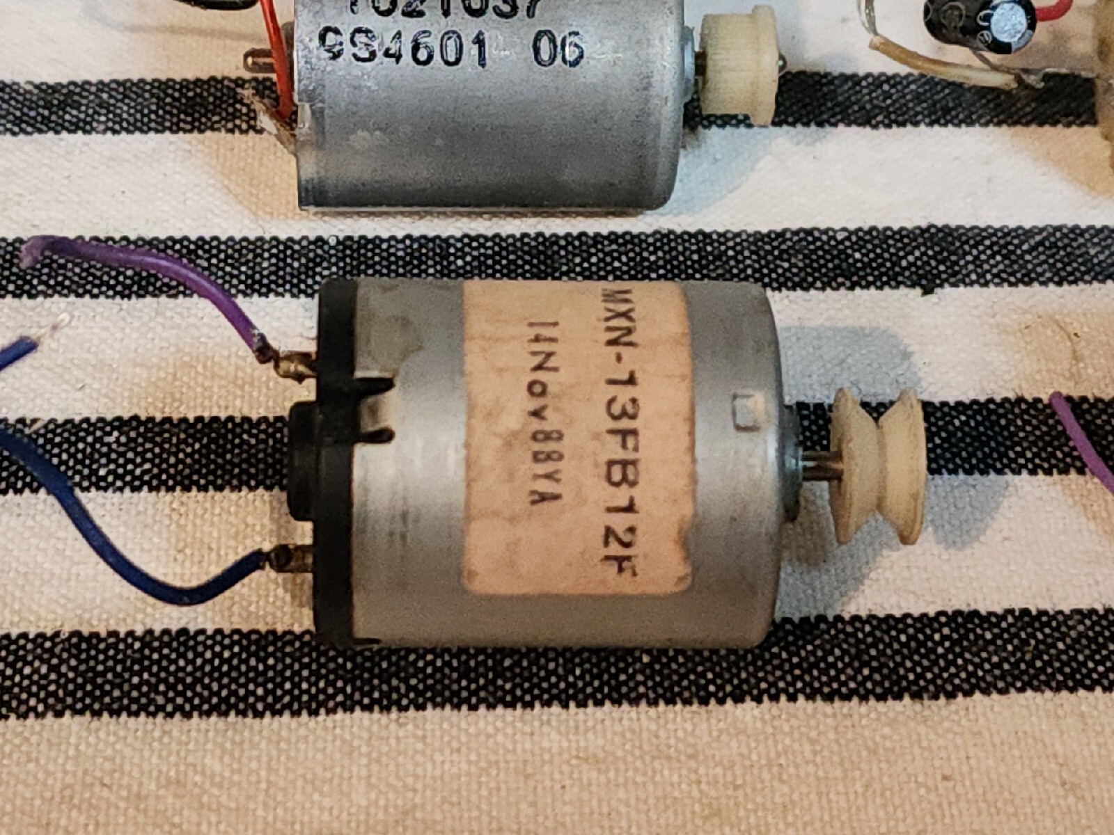 Hobby Motor Set Of 12 Unbranded & Branded