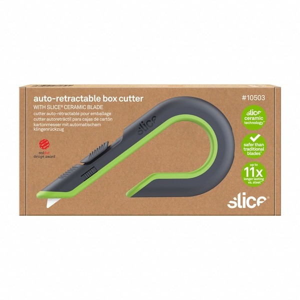 Slice 10503Gr 6-1/2 In. Nylon Self-Retracting Utility Box Cutter