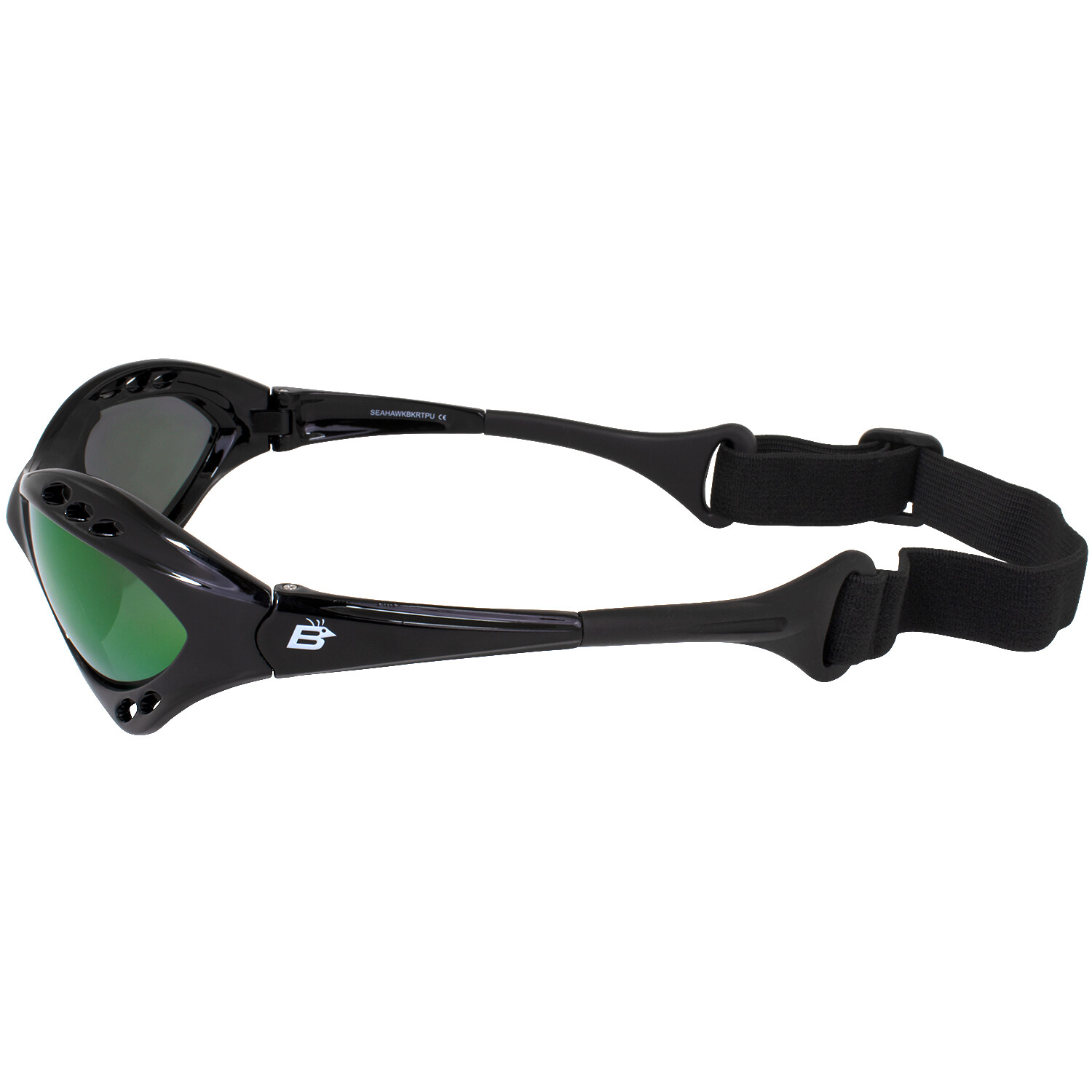 3 Pairs Birdz Seahawk Polarized Sunglasses Black w/ Red Pink Purple Mirror Lens