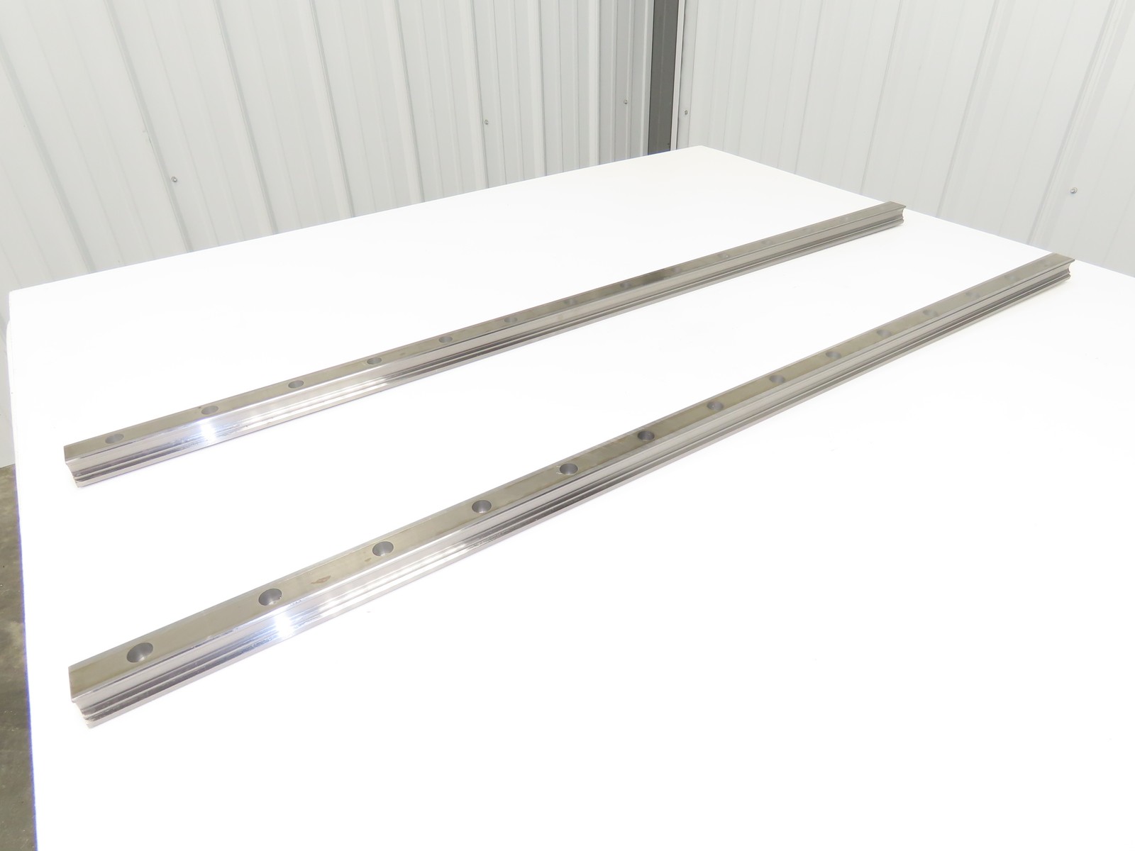 INA TKVD35G3HJ/1118-39/39 Linear Bearing Guide Rail 34mm x 1118mm 44″L Lot of 2
