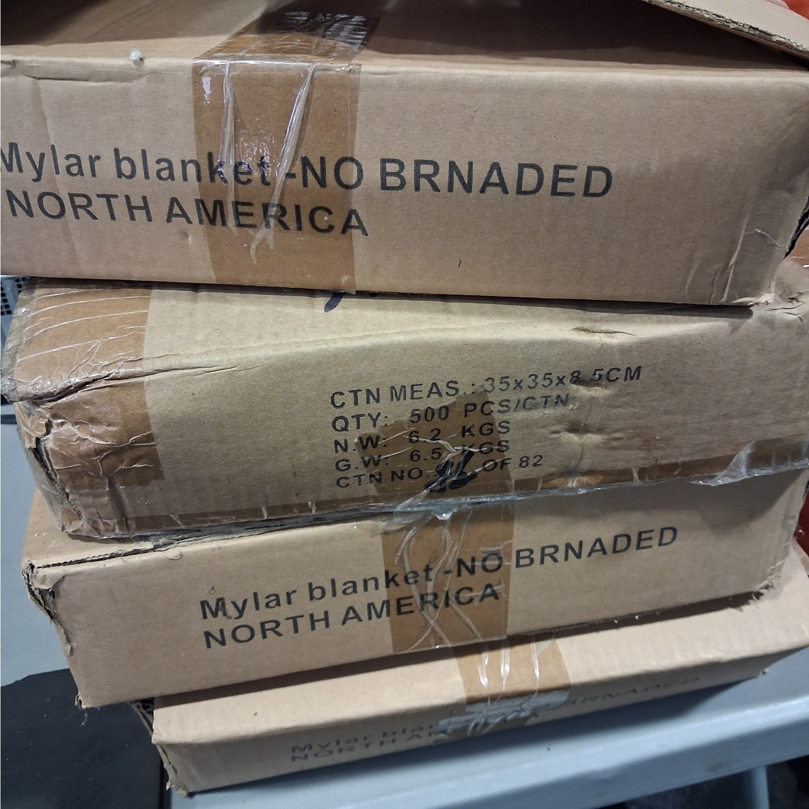 Bulk 500 Count Reflective Mylar Sheets 23×46 Box Liners Thermal Insulation Foil