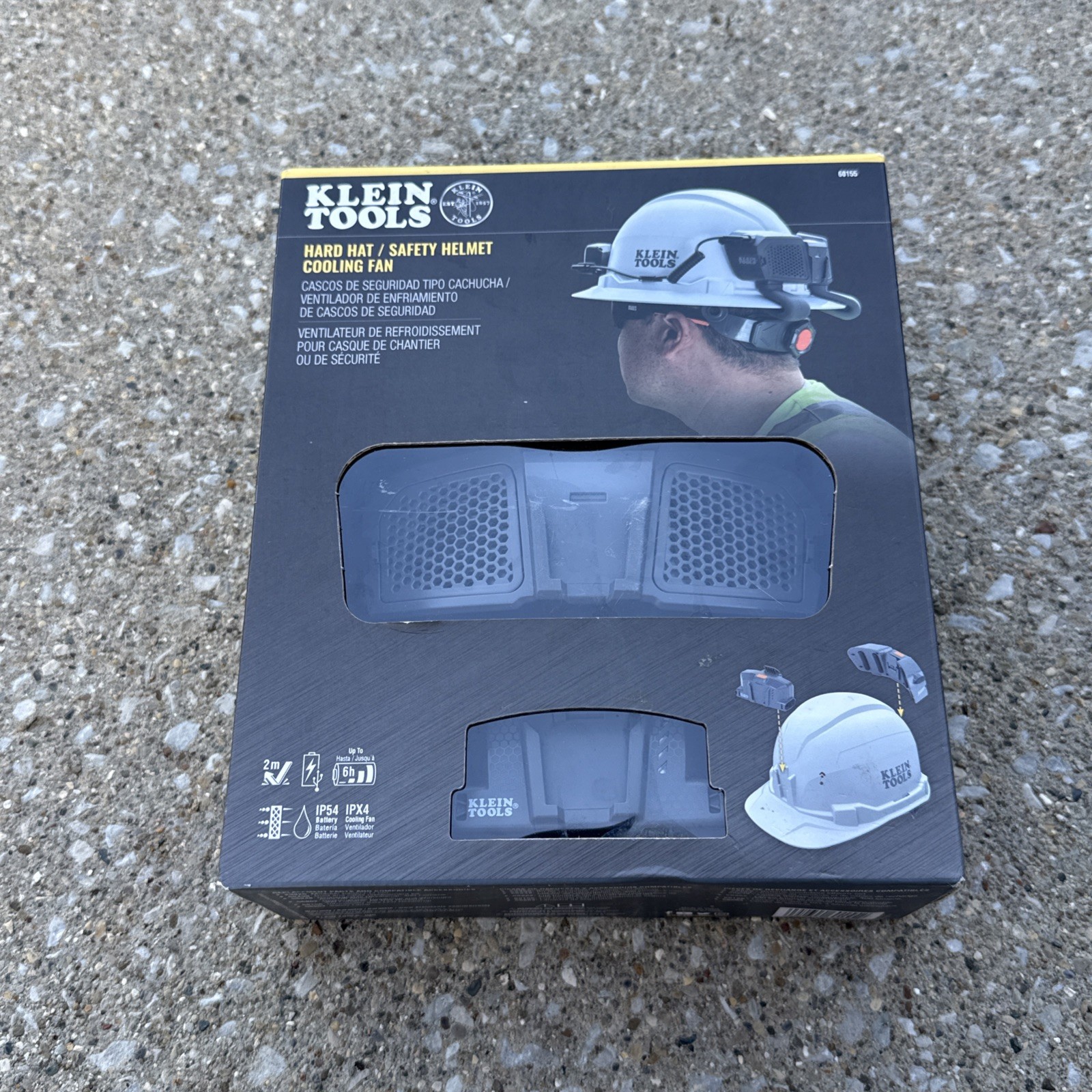 Klein Tools 60155 Cooling Fan for Hard Hat and Safety Helmet
