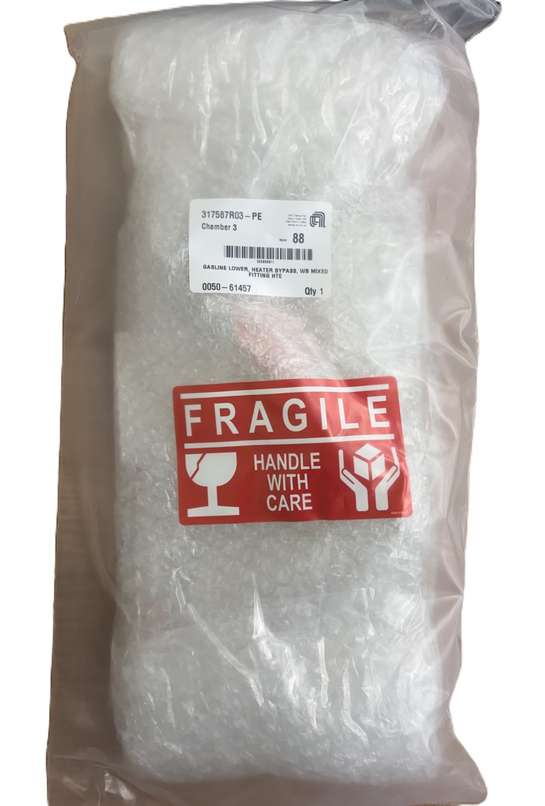 Applied Materials 0050-61457 GASLINE LOWER, HEATER BYPASS, WB MIXED F AMAT (M)