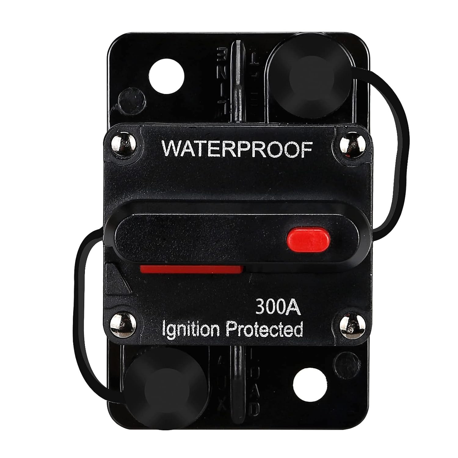 300 AMP Waterproof Circuit Breaker,With Manual Reset,12V-48V DC,30A-300A