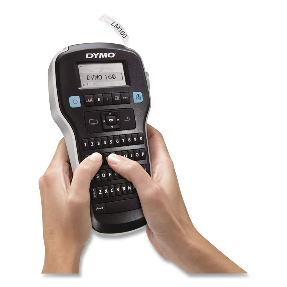 DYMO 2175086 LabelManager 160P 7.9″ x 4.65″ x 1.9″ 2-Lines Label Maker New