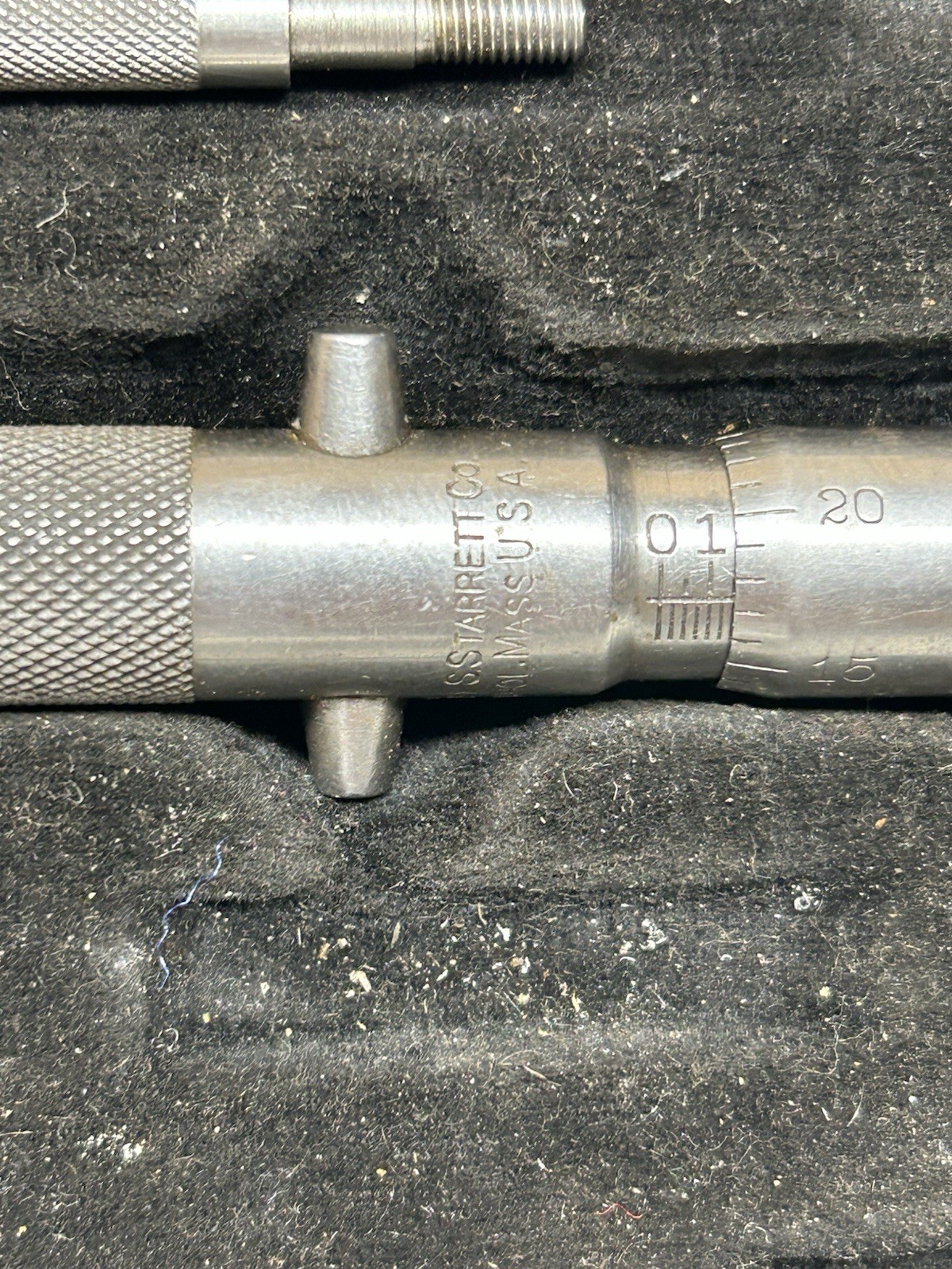 VTG L. S. Starrett Inside Micrometer Set?? Maybe No. 124?? MADE IN USA READ