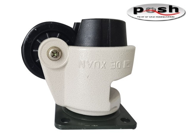 DeXuan MLC-80F-NY 8 pack Leveling Casters- 4400lbs Nylon Wheel Heavy Duty Caster