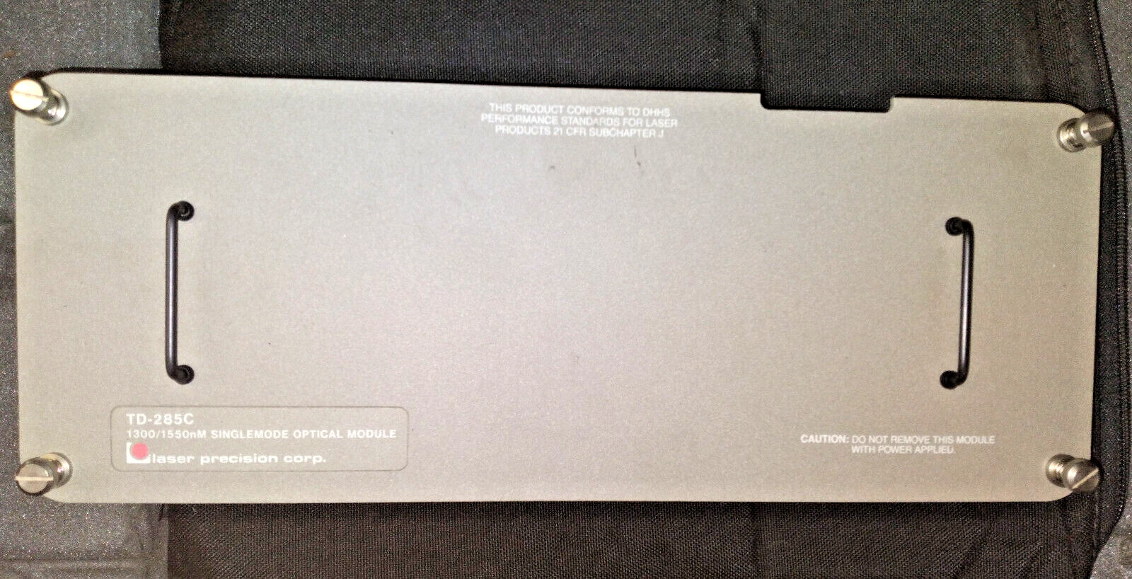 Laser Precision Corp TS-4320(P)/G Optical Fiber Full Test Set with Case NO Card