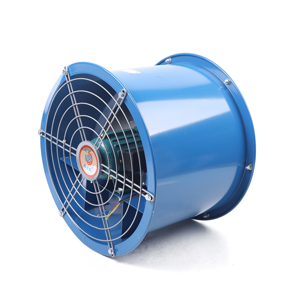 10″ Explosion-proof Axial Fan Cylinder Pipe Fan 1420r/min Warehouse Workshop NEW