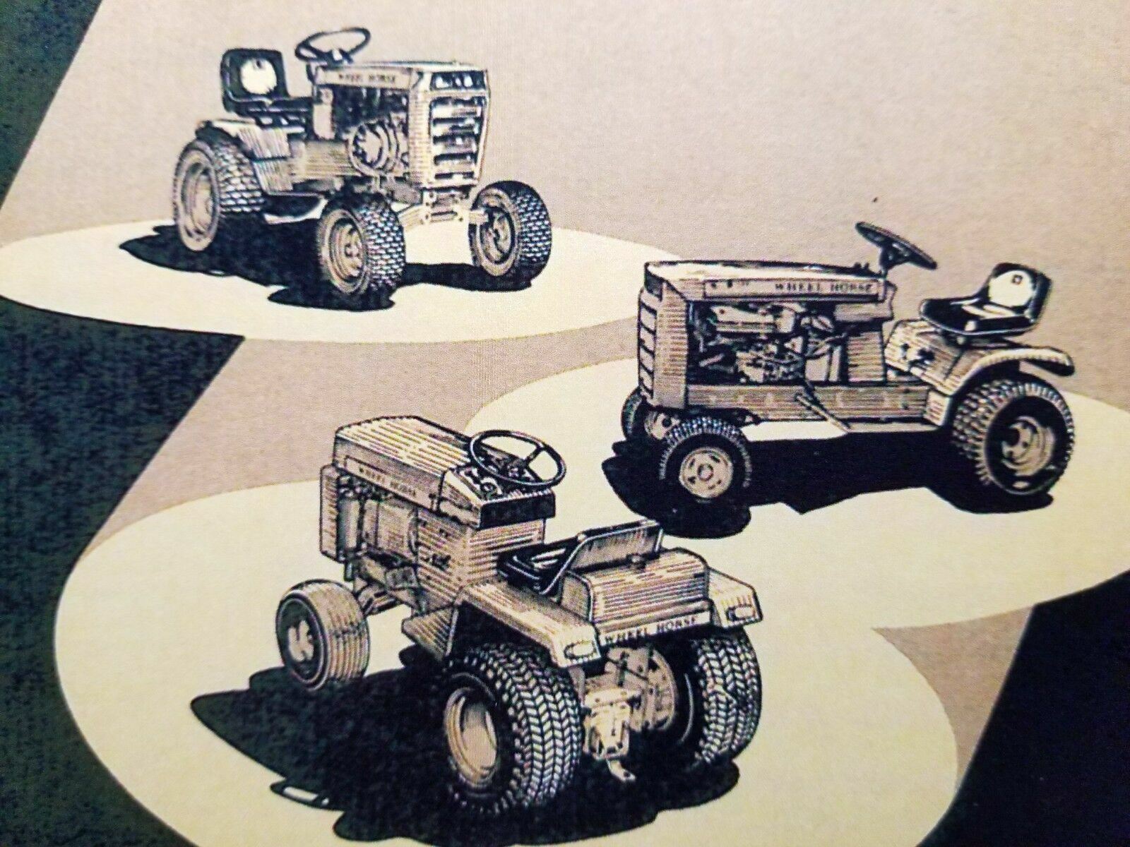 Wheel Horse B-81 B-111 C-81 C-101 C-121 C-141 C-161 D-160 D-200 Tractor Manual