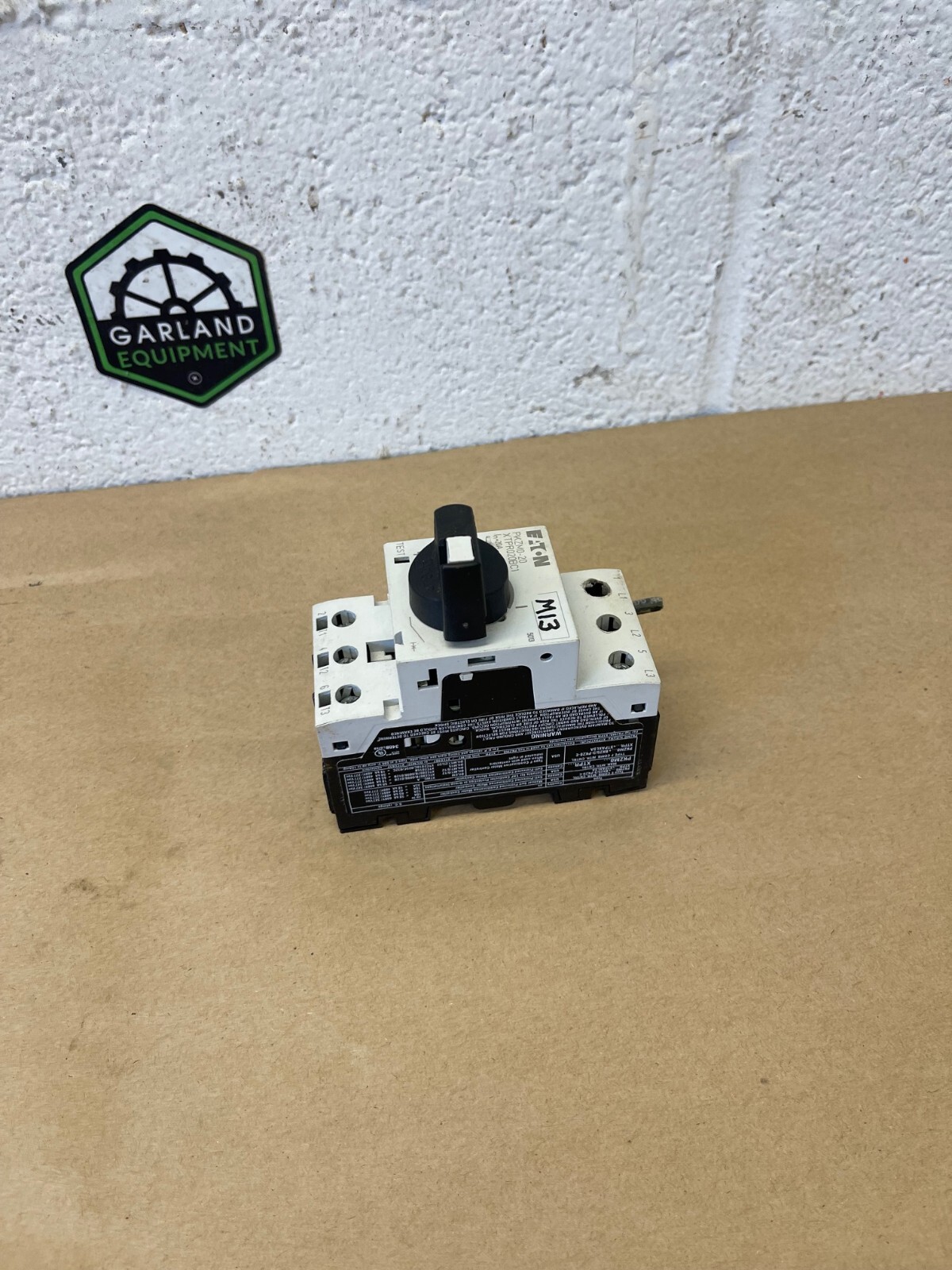 Eaton PKZM0-20 Manual Motor Starter, 50/60Hz, 600VAC, 20A – PARTS ONLY