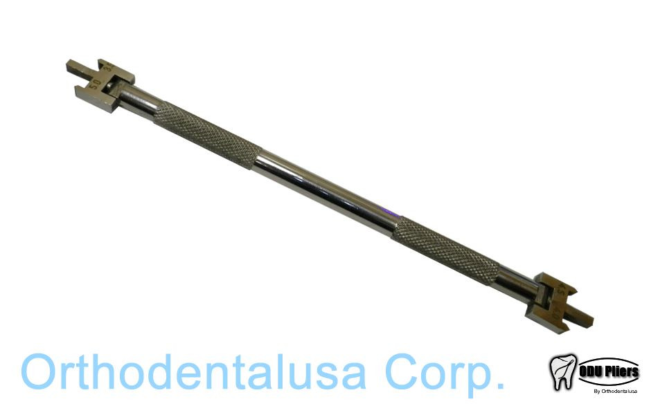 BRACKET POSITIONER GAUGE MOVIL TIP ORTHODENTALUSA CORP. for 0.018 or 0.022 Slot