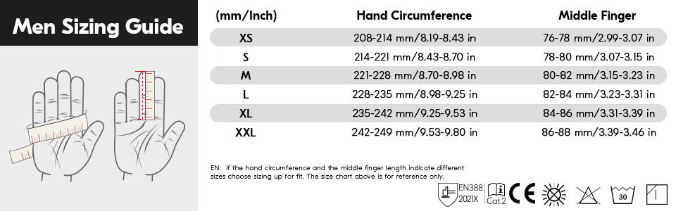 Vgo 1/3Pairs Synthetic Leather Work Gloves for Men, Mechanic Gloves(SL7584)