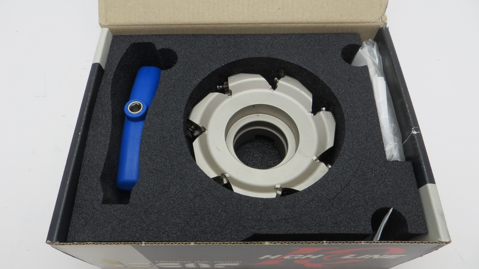 Iscar 4″ Coolant Thru Indexable Facemill 1.5″ Arbor IQ845 FSYD4.0-07-1.50-R07