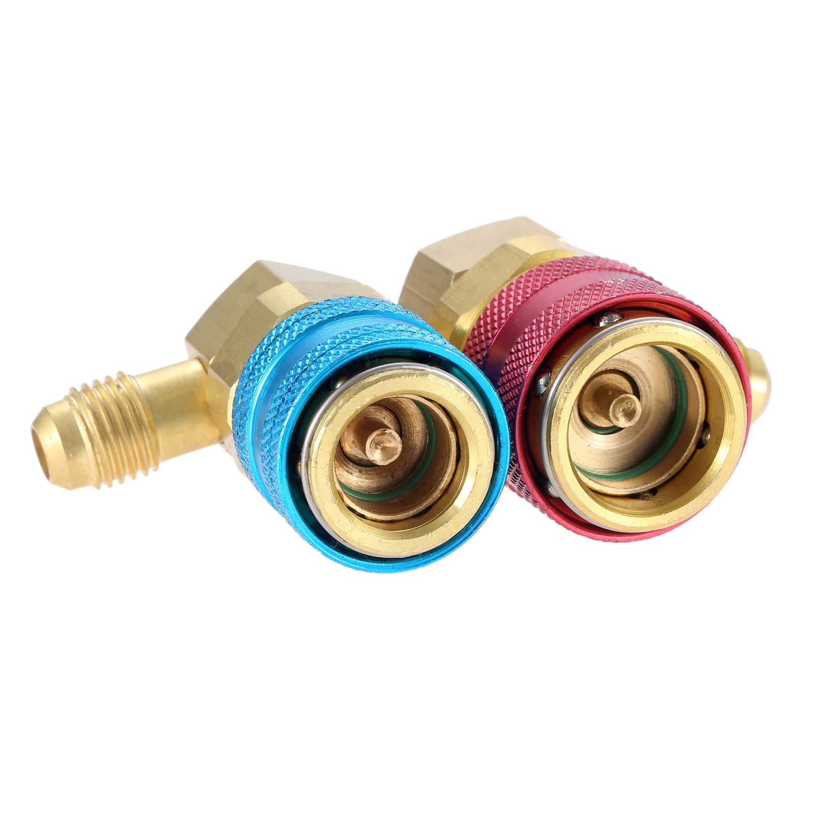 AC Can Tap Valve Kit Adapters High Low Quick Couplers Tank Adapter 1/4″ R134A