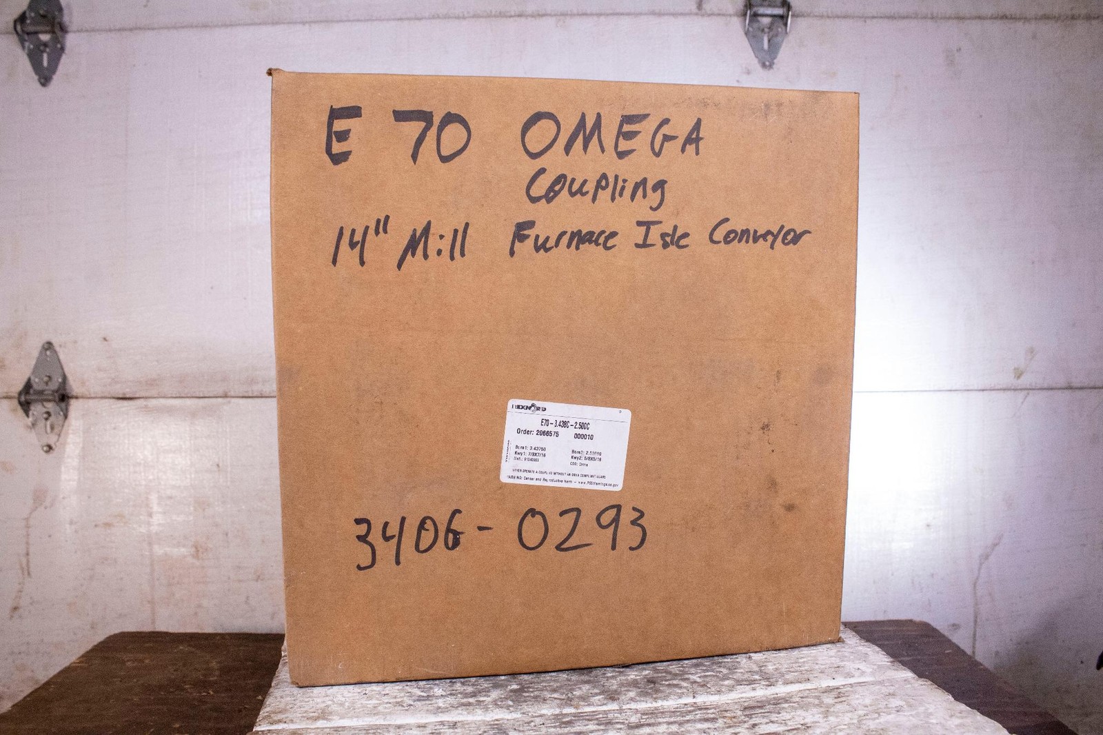 Rexnord 10287341 E70 ELEMENT Legacy part 7300055 E70 – 3.438C -2.500C