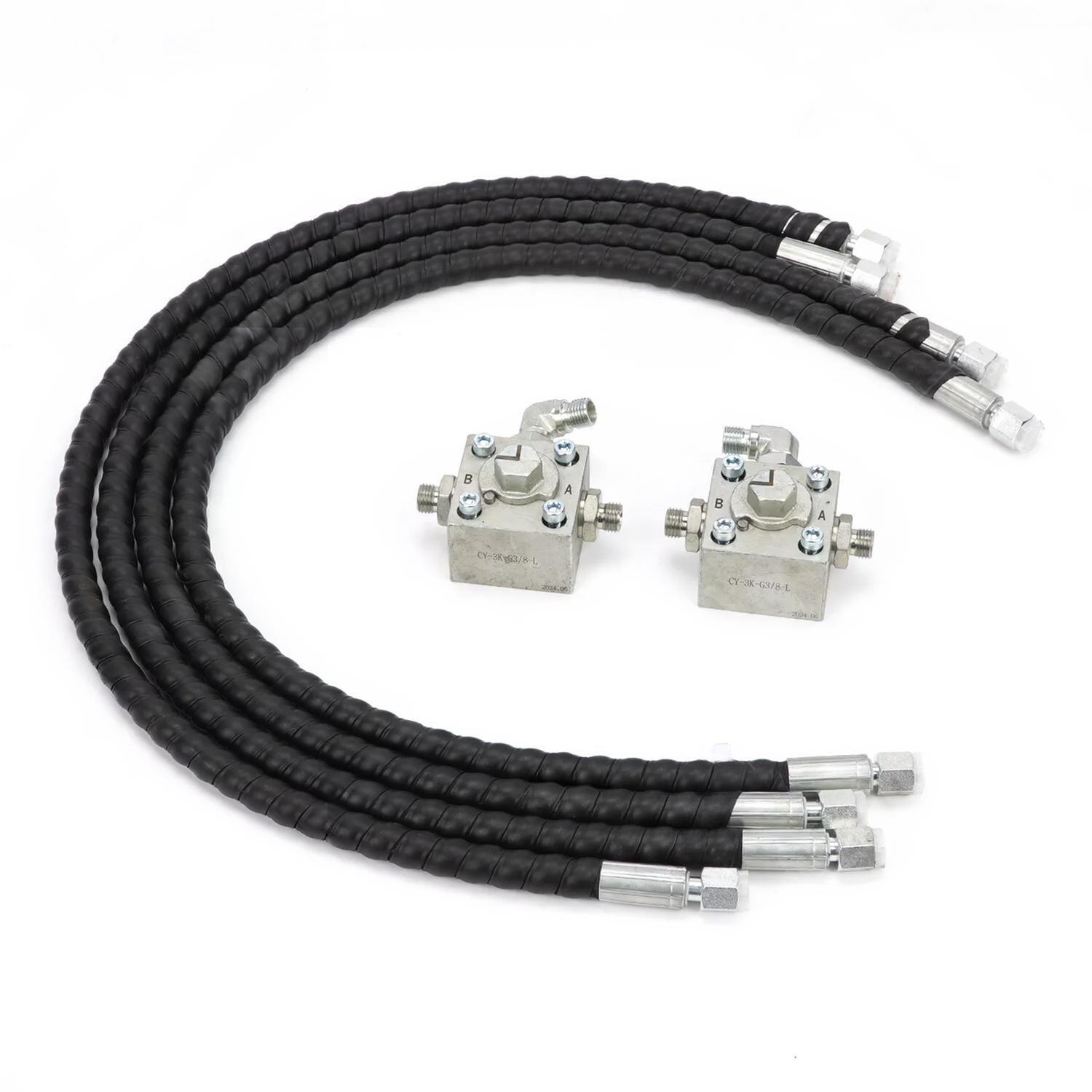 2 Three Way Diverter Valves Excavator for 1-2 ton Chinese Mini Excavator