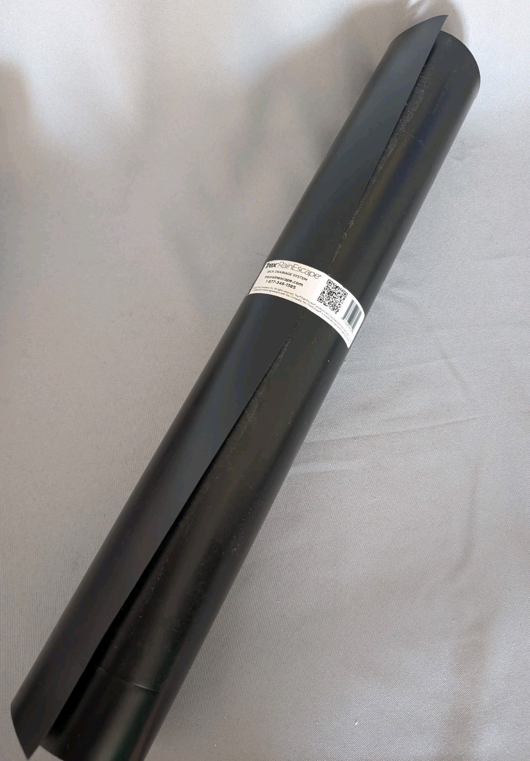 Trex RainEscape Deck Drainage System Plastic Trough 16ft Durable Black