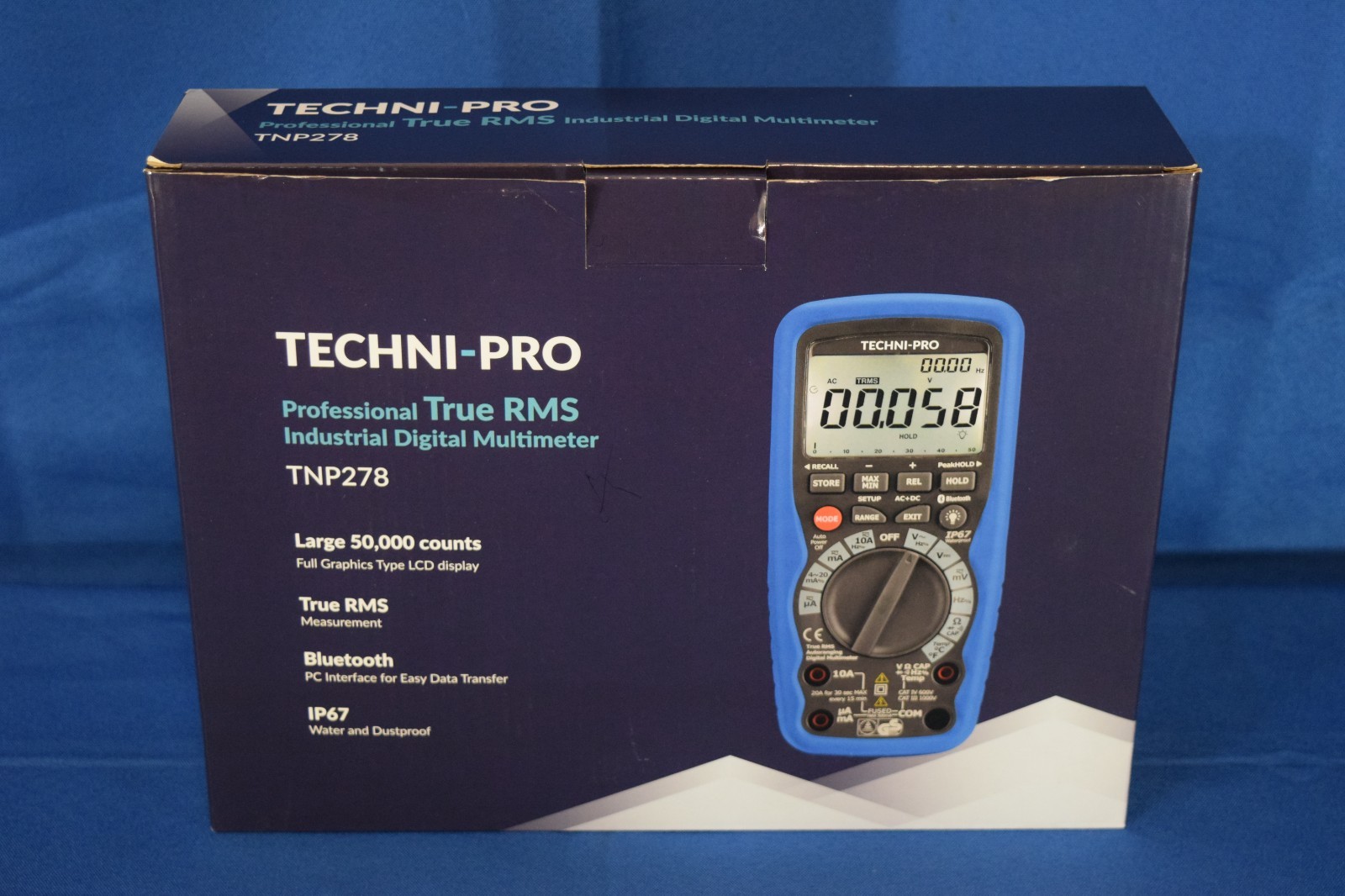 Techni-Pro TNP278 True RMS Industrial Multimeter with Bluetooth