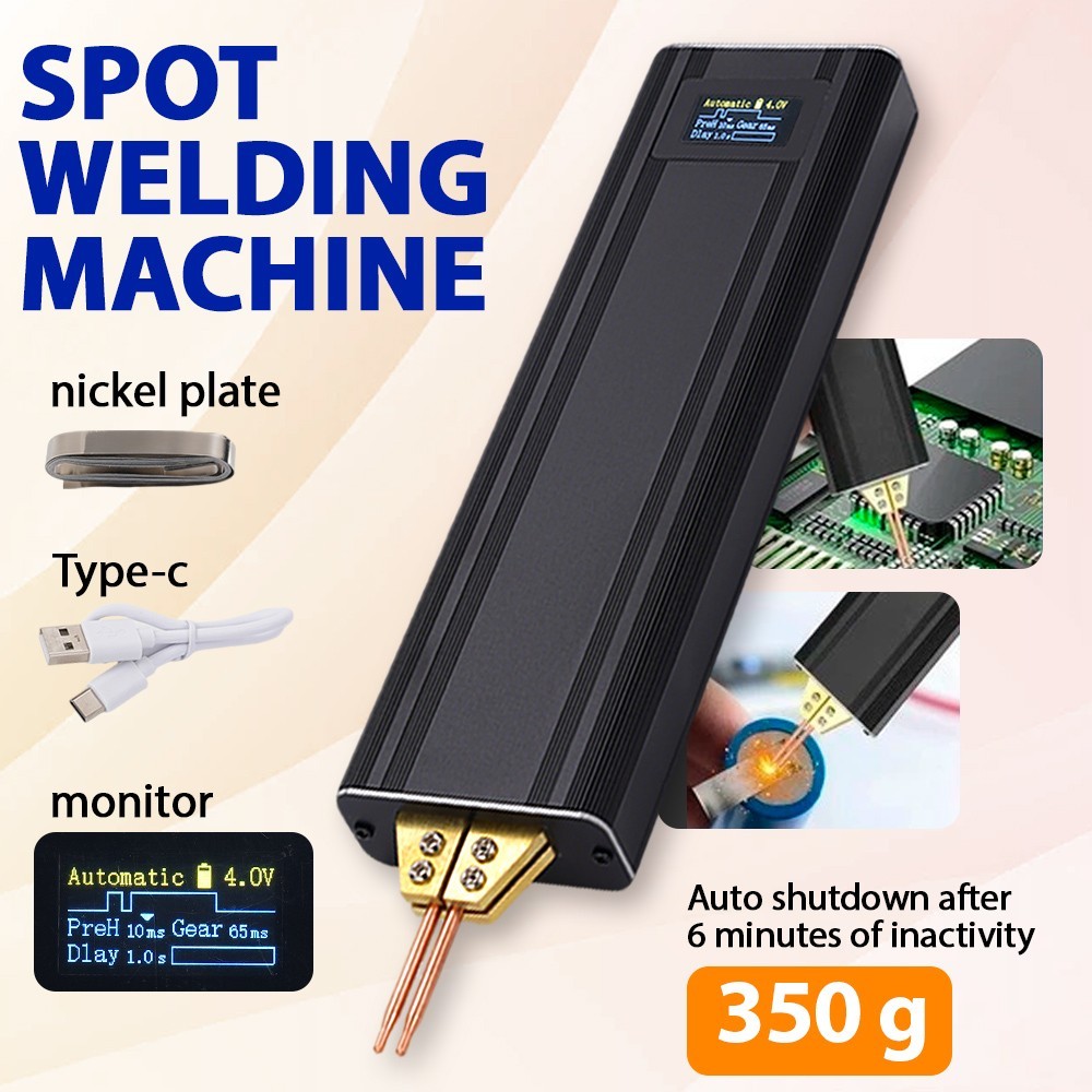 Battery Spot Welder Portable Handheld Spot Welding Machine DIY for 18650 21700