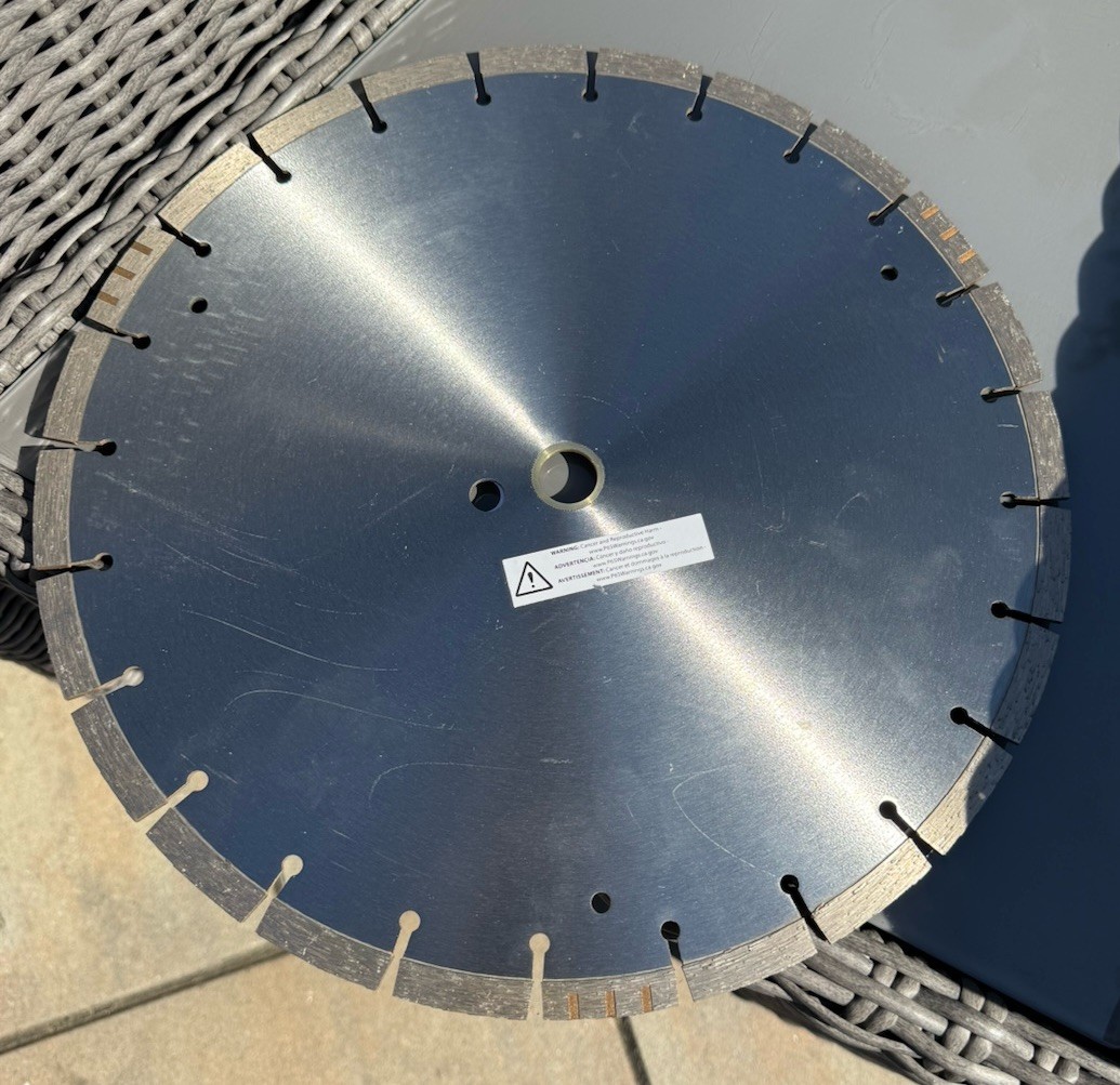 Husqvarna Tacti-Cut S50 Concrete Diamond Blade- 14″ w/ Universal Arbor