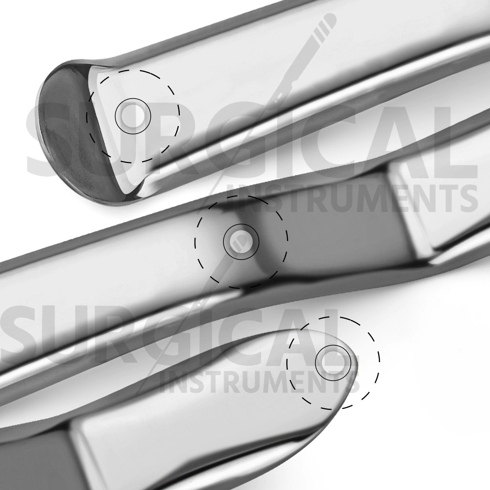 10 Pcs Minnesota Cheek Retractors Surgical Dental Instruments German Grade