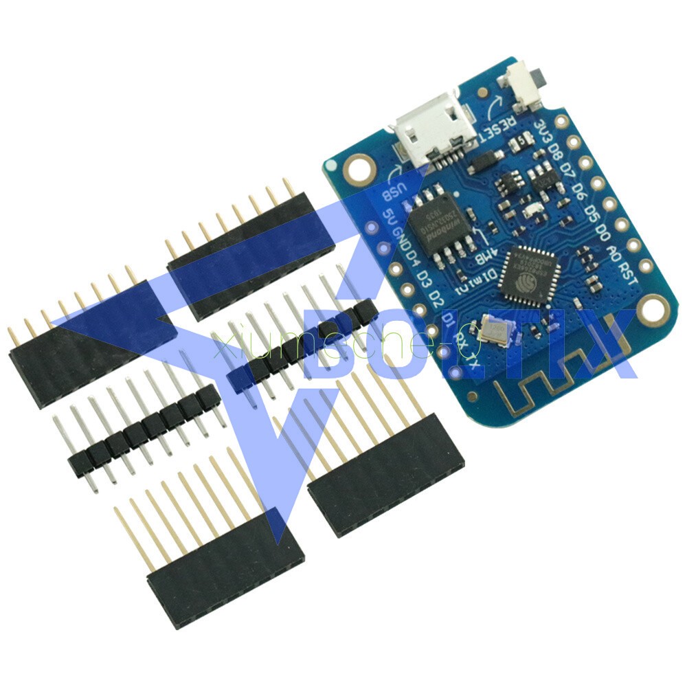 Wemos D1 Mini V3.0.0 WIFI Internet ESP8266 CH340G Development Board For Arduino