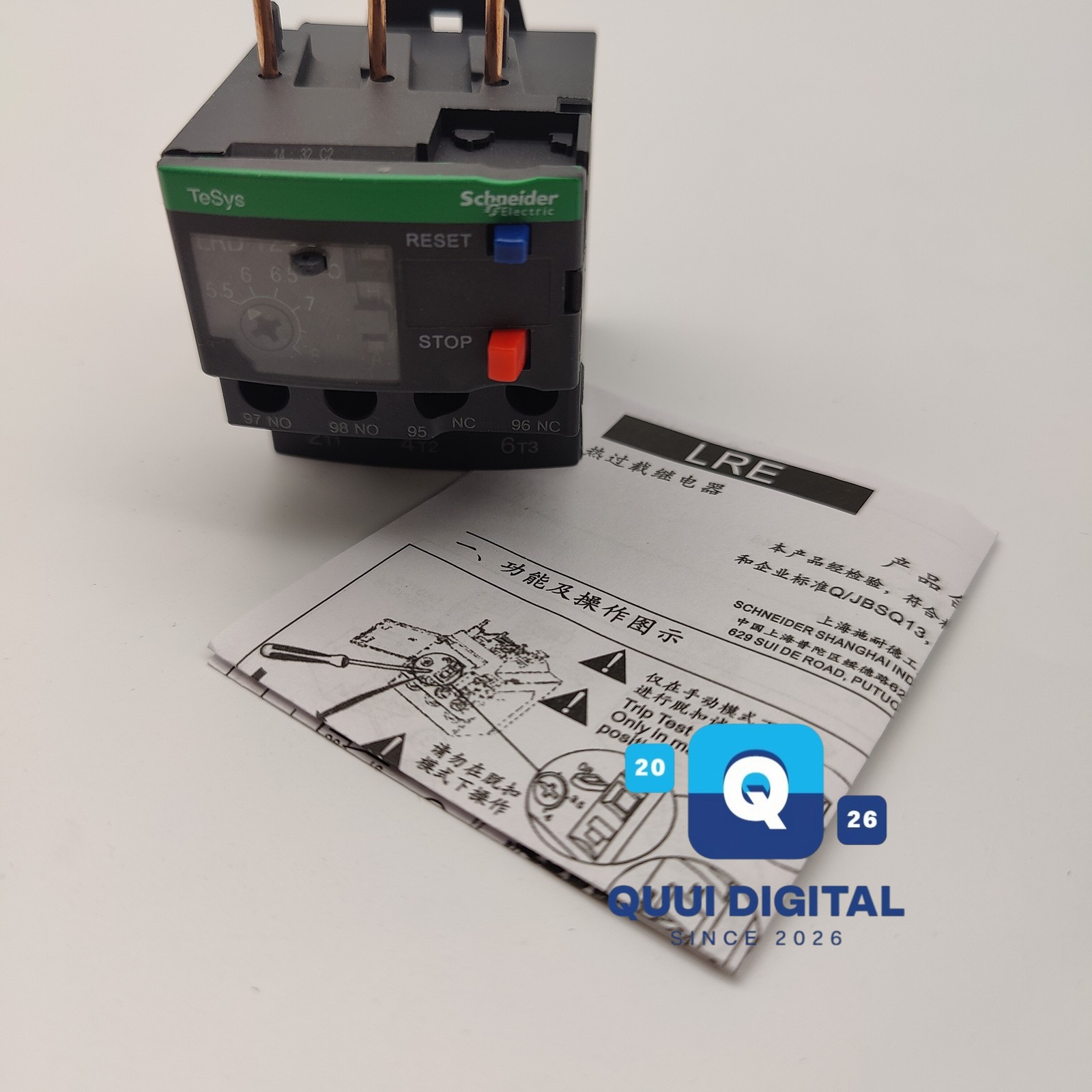 TeSys LRD Thermal Overload relay LRD12 5.5-8A LRD12C apply to LC1D contactor