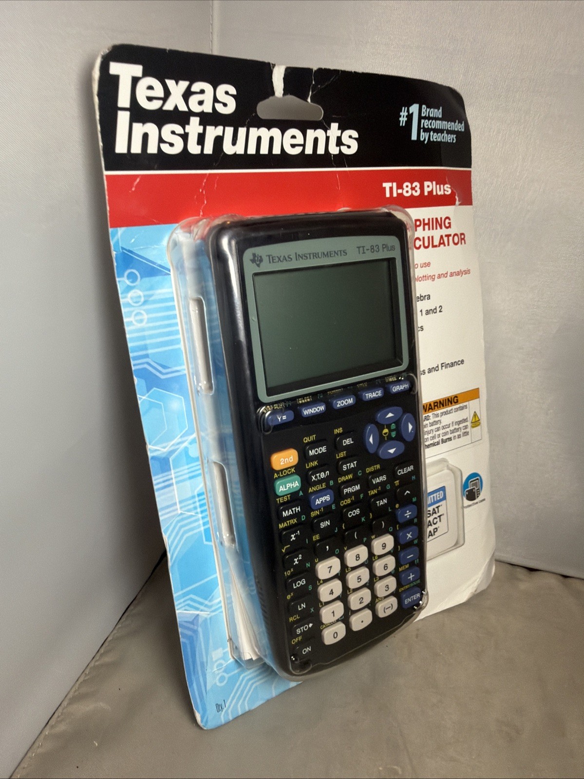NEW! Texas Instruments TI-83 PLUS Graphing Calculator SAT, ACT,AP “ SEALED”