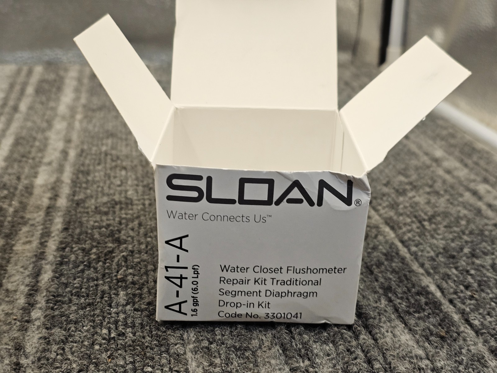 (QTY 2) Sloan A-41-A Water Closet Diaphragm Assy 1.6 GPF 3301041 For Flushometer