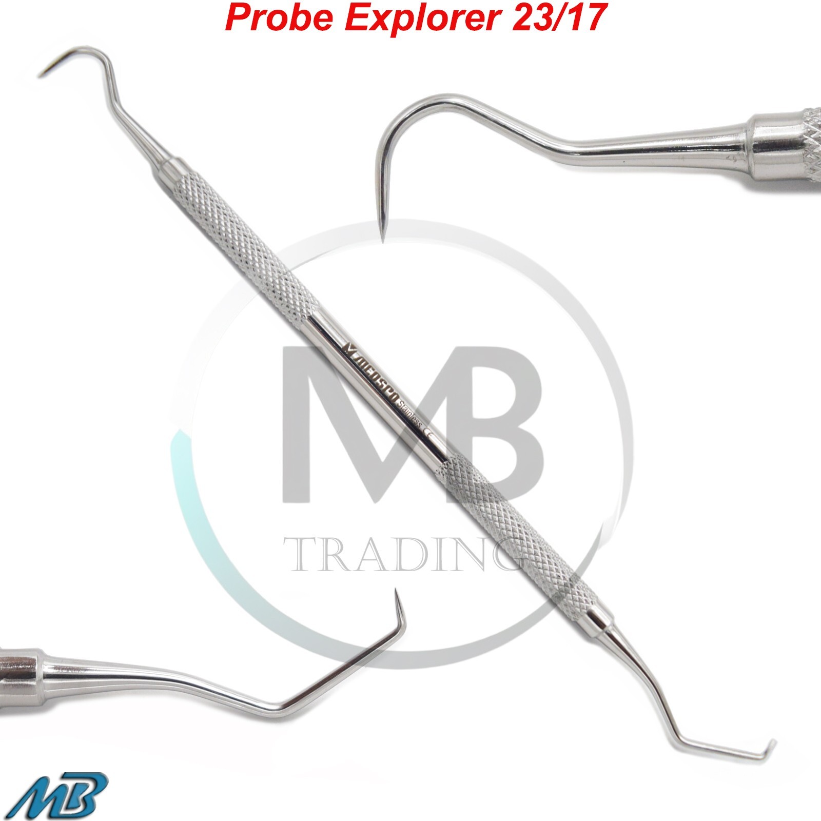 Dental Teeth Cleaning Kit Tartar Calculus Plaque Remover Dentist Instruments CE