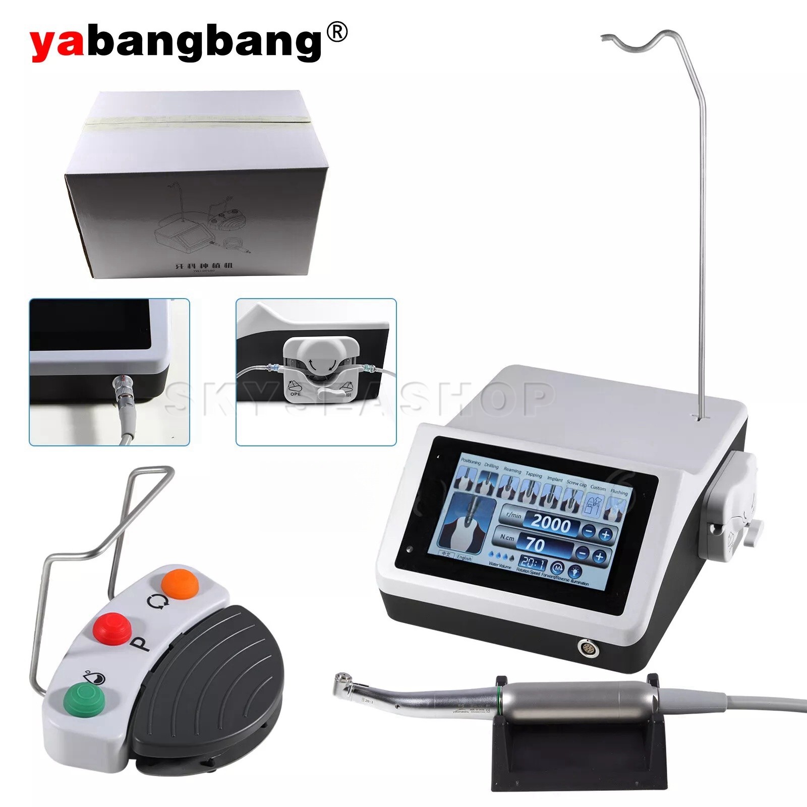 Dental Ultrasonic Scaler Tips Key Torque Wrench fit Woodpecker EMS / DTE SATELEC