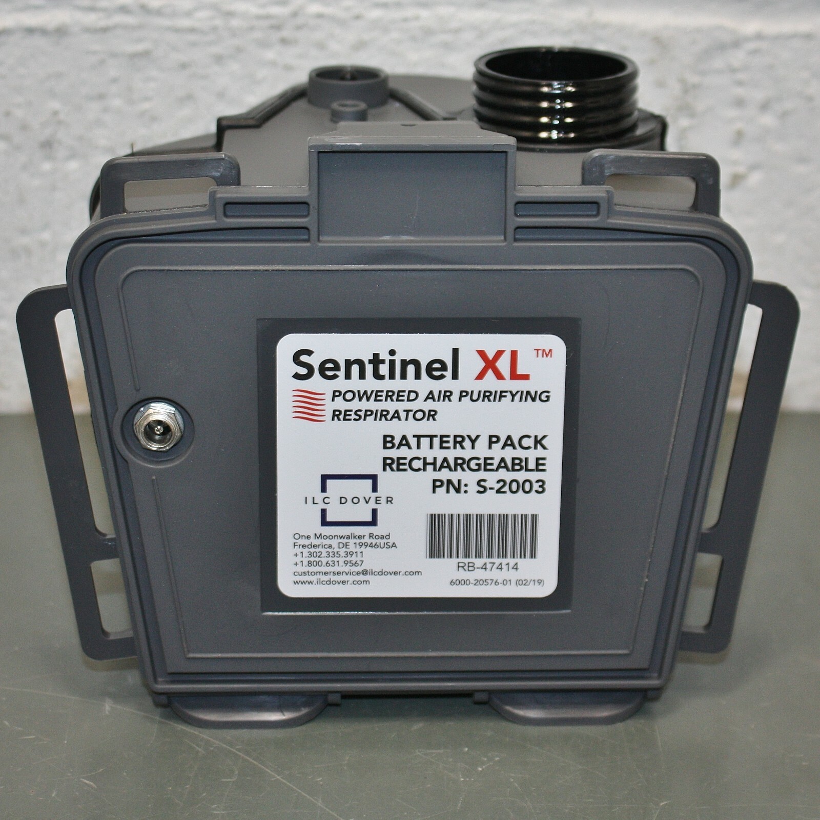 Sentinel XL CBRN PAPR System S-5000-01, Cartridges S-2016, S-2003 Battery S-2002