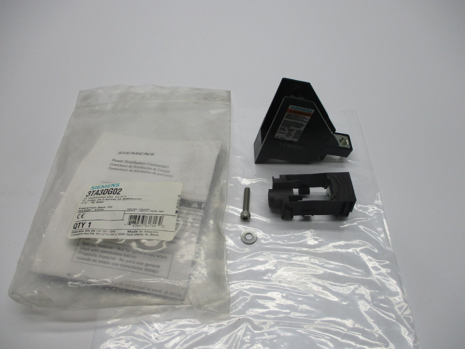 SIEMENS 3TA3DG02 BARREL LUG NSMP
