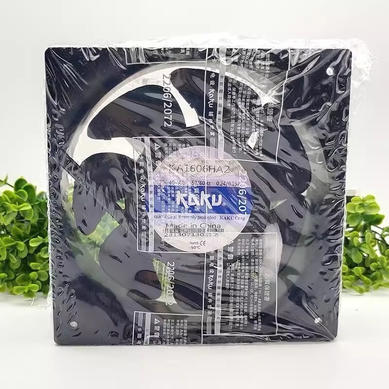 KAKU KA1606HA2 220-240V 0.24/0.19A Axial Cooling Fan