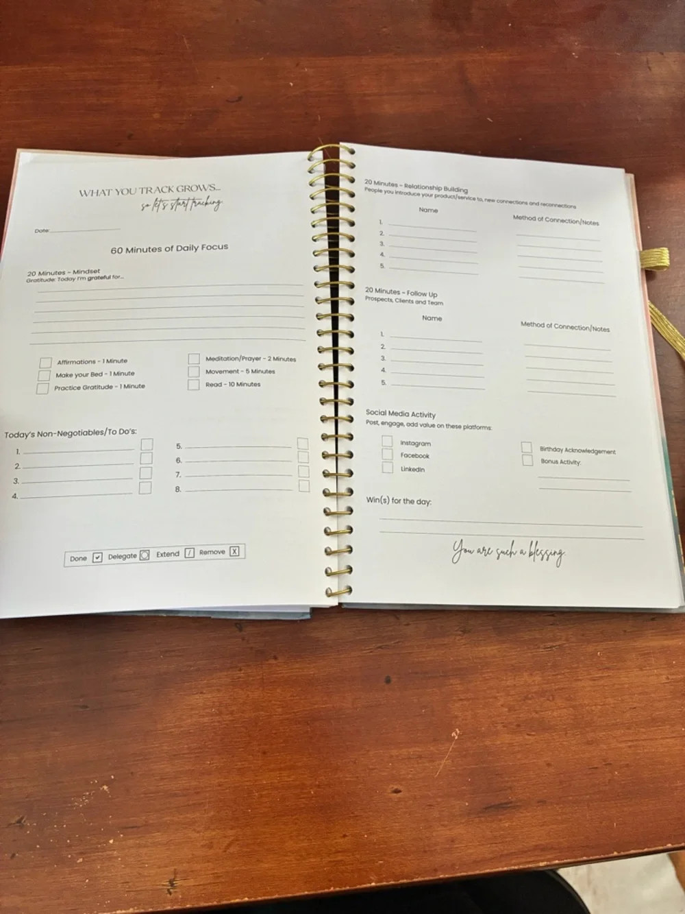 90 Day Cycle to New Habits Journal: A Network Marketers Guide