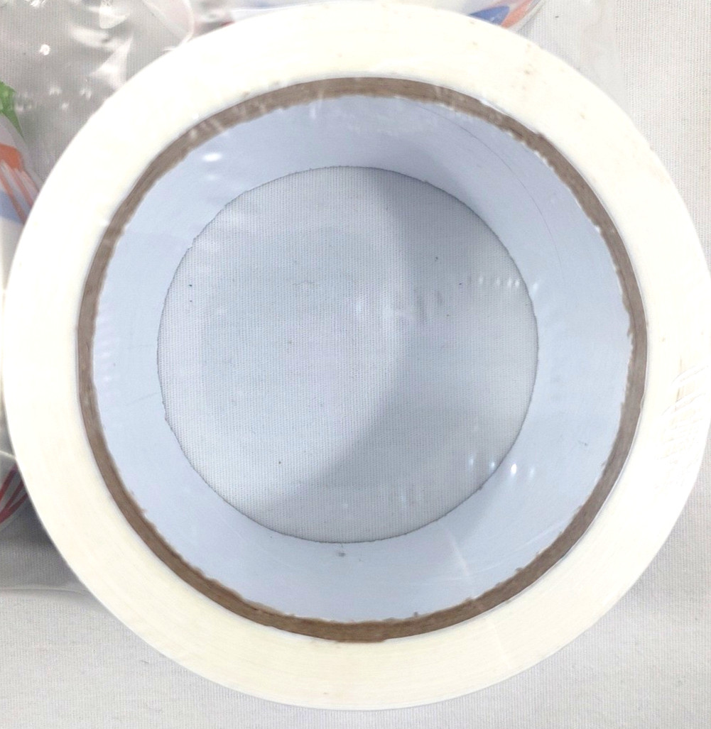12 ROLLS Official eBay Branded Logo BOPP Shipping Tape White w Color 2″ x 75 yds