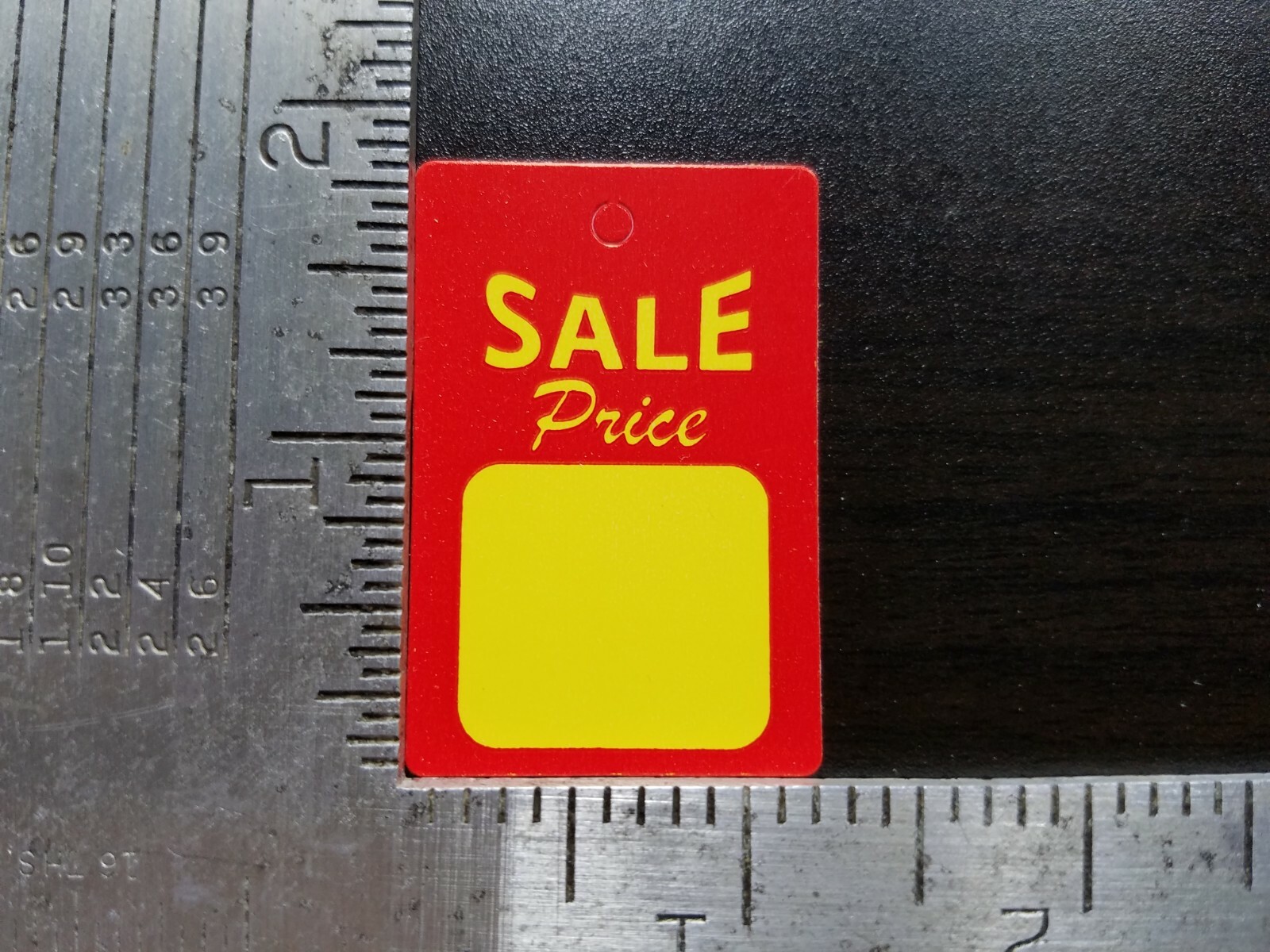 All Purpose Small Red White Yellow Sale Price Unstrung Coupon Merchandise Tags