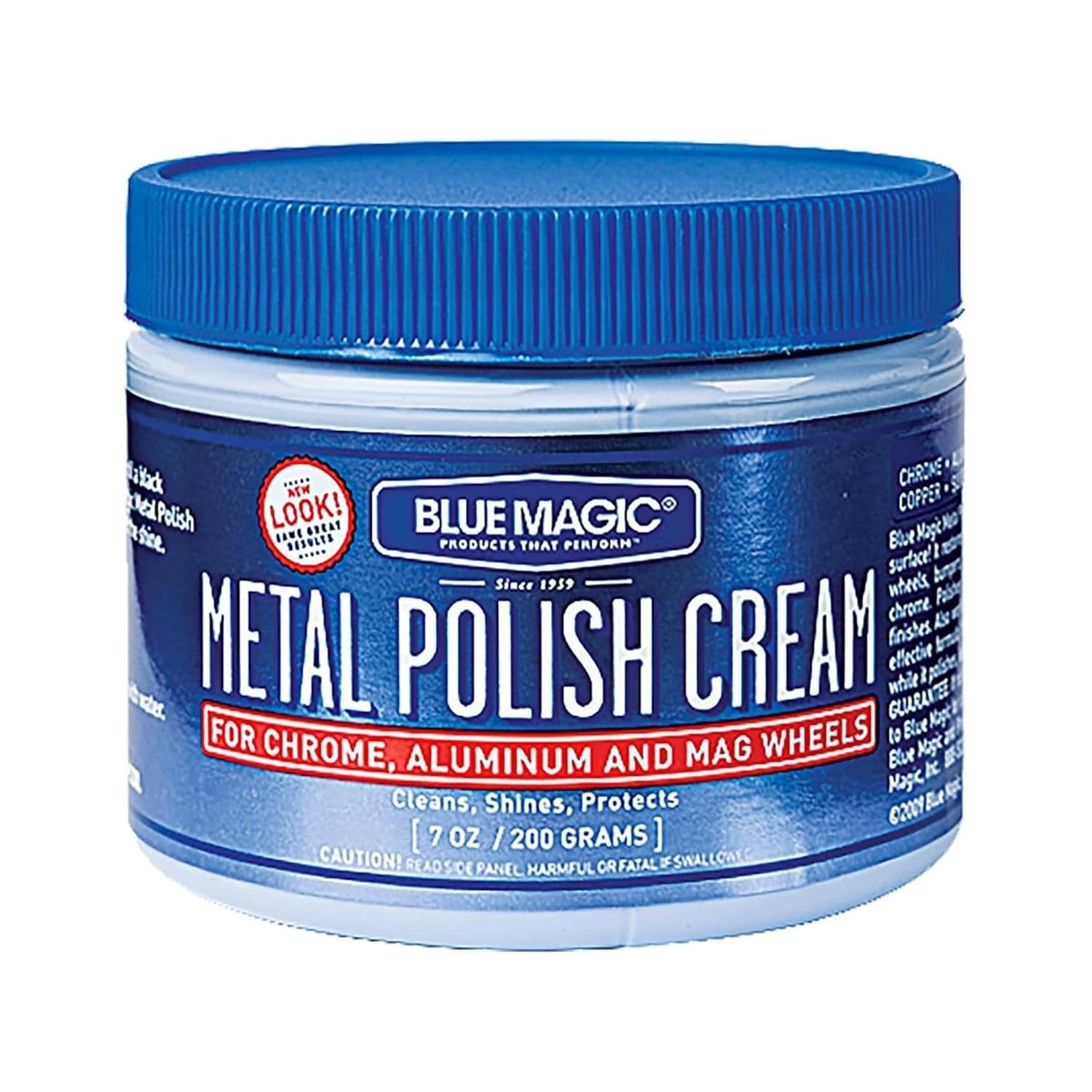 Blue Magic 400 Metal Polish Cream Non-abrasive Tarnish and Oxidation Remover for