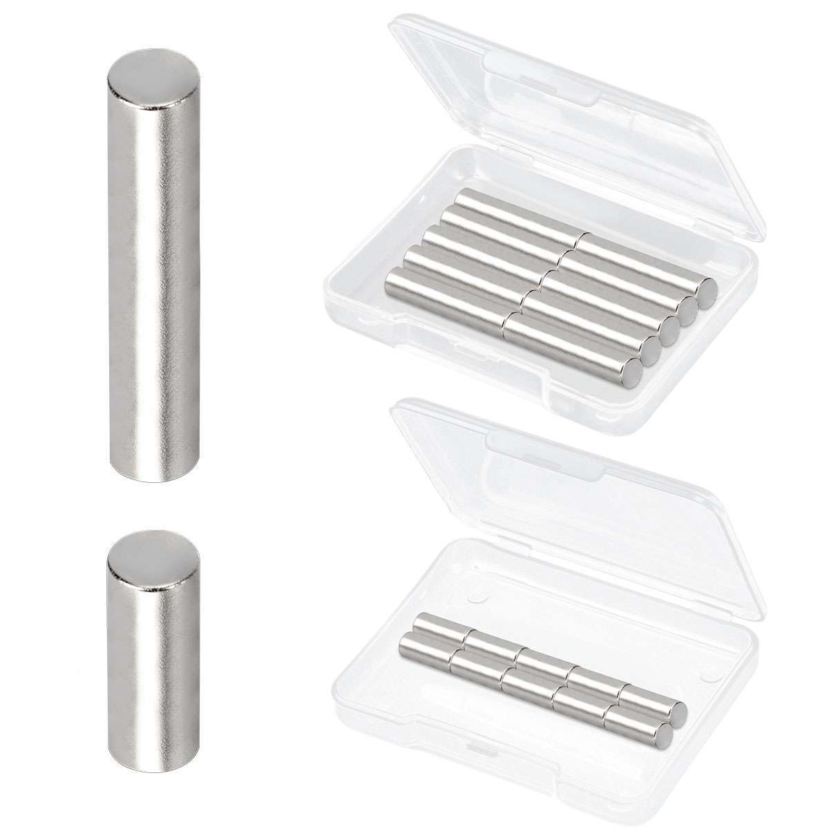 10-50PCS 10/25mm X 5mm Neodymium Disc Strong Rare Earth N45 Small Fridge Magnets