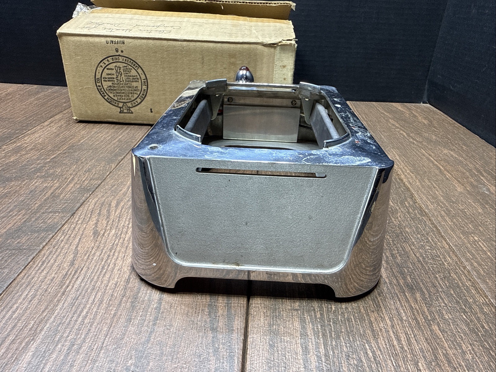 Vintage Hanau Electric Compound Heater Dental Lab Basin With Original Box