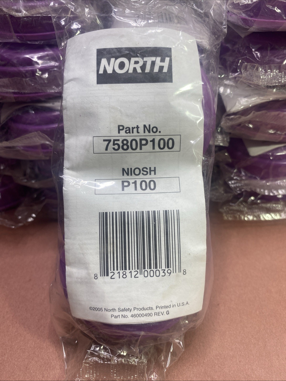 North By HONEYWELL 7580 P100 Particulate Prefilters (6 packs 12 Pcs ) (new/open